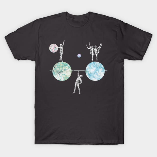 Exotic Particles T-Shirt by MarbleCloud